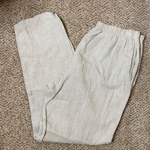 Vintage Linen Pants Long, with pockets